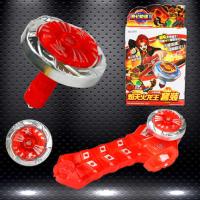 魔幻陀螺2代合金梦幻陀螺二套装炎焰天火龙王深海冰龙神儿童玩 魔幻陀螺[焰天火龙王] 1个手柄+1个陀螺[无斗盘无彩盒]