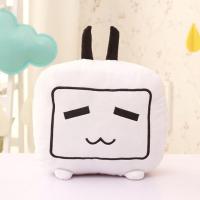 哔哩bili小b站电视周边毛绒抱枕日系动漫二次元玩偶暖手靠垫礼物 微笑君 小号抱枕21*17cm