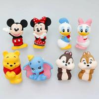 彩绘石膏娃娃白坯DIY填色儿童玩具创意涂鸦手工材料包一套八个 随机2个送2条颜料2画笔1调色盘