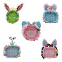 儿童diy创意粘贴闹钟粘土雪花泥马赛克亲子活动幼儿园制作材料包 乐园商用请咨询客服享优惠