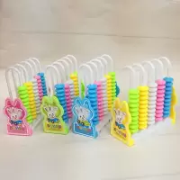 五行九行计数器小学生学具盒一二年级计算架儿童珠算盘数学教具 五行(简约款)随机发