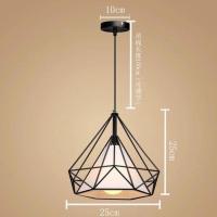北欧餐厅吊灯三头现代简约工业风过道吧台卧室餐厅灯咖啡厅灯具 特价单头不带灯泡