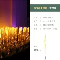 太阳能led麦穗灯芦苇灯户外防水花园公园广场街道景观装饰插地灯 节节高麦穗灯-接电款