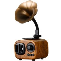 山水T31蓝牙音箱无线小音箱超大音量迷你小音响低音炮家用收音机 T31浅木纹
