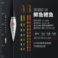 咬钩变色夜光漂高灵敏电子漂超亮醒目鱼漂日夜两用感应鲫鱼夜钓漂 福利款1[河流野钓] [不变色]一支装(阴天漂)