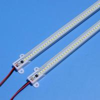 超亮LED硬灯条220V灯带客厅改造节能灯管柜台灯箱展示柜货架灯管 超亮220V裸版灯条30厘米长 暖黄 其它