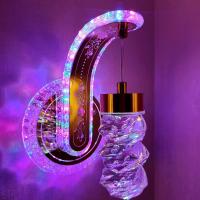 真花壁灯创意真花亚克力壁灯电视背景墙壁灯夫妻房灯床头灯卧室灯 三色亚克1