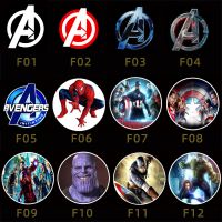 汽车改装饰灯高清钻孔接线迎宾灯开车门灯镭射灯投影灯logo照地灯 漫威组1（留言图编号 1个灯+图案