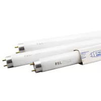 佛山t8荧光灯管家用长条老式FSL普通日光灯管1.2米30w36w18W15W10 白光 启辉器2只装
