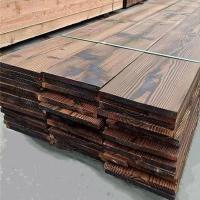 碳化防腐木板材室外花箱支架栅栏阳台庭院栏杆坐凳凉亭实木地板条 厚1厘米 宽9厘米 长2米