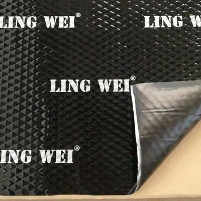 英文版汽车隔音胶止震板隔音材料环保丁基胶全车四门隔音止震垫