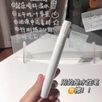 创意ins风简约透明亚克力留言板写字板学生备忘录迷你白板记事板 白色可擦记号笔一支 +1支可擦笔(送板擦)