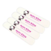 kitty汽车防撞条门边透明防护条后视镜卡通防刮蹭防擦条可爱装饰 防撞条 透明 (4条装)