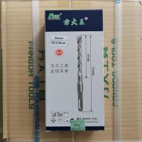 方大王电锤冲击钻头方头方柄四坑混凝土钻墙打孔圆柄钻头两坑两槽 方柄四坑 组合6+8+10+12