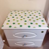 PVC软玻璃桌布防水防烫防油免洗塑料彩色餐桌垫床头柜电视柜盖布 绿意 40*40cm