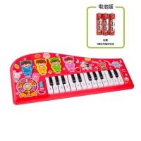 冰雪音乐电子琴儿童玩具女孩0-6-12个月早教琴男孩1-2岁益智钢琴 羊宝宝音乐琴(颜色随机) 原厂电池配置-配3节5号