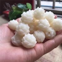 黄杨木五层莲花 藕片菩提 中国结流苏 钥匙扣车挂 吊坠莲籽卡通佛 单个菩提五层莲花1颗