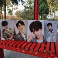 肖战 王一博 同学录学生毕业纪念册创意A4留言通讯录男女可爱文具 肖战同学录随机一本[64张]