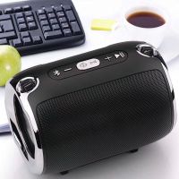 无线蓝牙音箱低音炮大音量高音质手机家用便携式插卡家用户外音响 黑色 标配背带+充电线