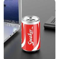 蓝牙音箱迷你小音响电脑家用户外无线便携式手机低音炮插卡播放器 旗舰版二代红可乐播放时长8-12小时