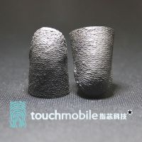 指芯手机游戏触屏手指套防汗防磨吃鸡新品职业联赛竞技版原创设计 经典黑纯净竞技版 S码小号