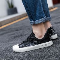 鞋子男2021新款高帮板鞋aj空军一号潮流休闲百搭学生潮鞋男生情侣 YH/D18黑色 35