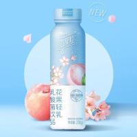 5月产新货]蒙牛真果粒花果轻乳樱花白桃玫瑰草莓230g肖战同款 [6瓶尝鲜]3月产樱花白桃