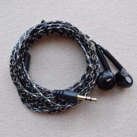 2米3米超长线电脑耳塞式手机耳机带麦台式机办公入耳式加长线 黑色无调音无麦克风只能听音乐（2米）