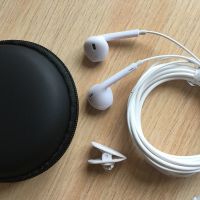 加长线2米3米带麦K歌耳机入耳式耳塞式手机电脑声卡主播监听耳塞 2米白色不带麦无调音 送收纳包