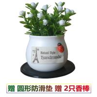 车内装饰摆件搞笑公仔汽车饰品男士车内摇头小和尚车创意载中控台 [花盆]