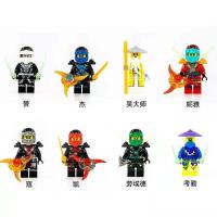 新款幻影忍者第十三季蛇怪套装摩托车人仔拼装男孩积木玩具系列 忍者 8 款（袋装）