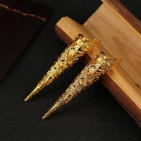 手指套指甲古代装套宫廷嫔妃假长套护甲加厚如懿传延禧攻同款 .^镂空款短款2个