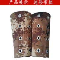 玻璃护腕防割护臂袖优质加厚帆牛仔布划伤钢板劳保耐磨透气厂专用 迷彩款(不参加)
