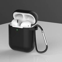 创意五花肉AirPods保护套个性苹果蓝牙无线耳机壳AirPodsPro3代软 纯黑色 AirPods 1/2代通用