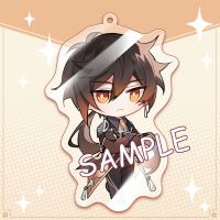 原神同人原创周边挂件胡桃温迪钟离公子迪卢克荧空魈优菈次元造物 钟离YR22