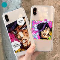 JOJO奇妙冒险东方仗助iPhone11PRO适用XR苹果XSMAX手机壳7/8p 30 右图-托腮 苹果12mini