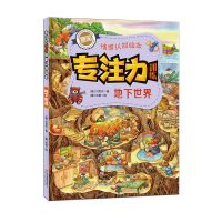 全6册 德国专注力养成绘本 儿童乐园+恐龙时代 专注力训练书 专注力训练情景认知绘本:地下世界