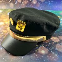 jojo的奇妙冒险帽子 乔乔动漫周边鸭舌帽空条承太郎还原cos贝雷帽 金边(原版质量徽章)