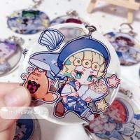 小花的手工铺子JOJO的奇妙冒险周边水手服滴胶钥匙扣挂件布加拉提 茸茸