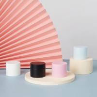 高档黑色真空瓶喷雾瓶化妆品按压式乳液瓶旅行小样分装瓶套装空瓶 15g黑色面霜盒