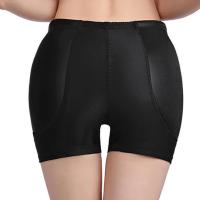 丰跨神器内裤女透气只丰胯不丰臀S曲线增加跨髋部宽垫平角内裤女 黑色 [一件装] M [建议90斤以下]