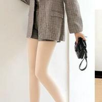 钢丝裤秋冬款加绒加厚光腿袜女士打底裤连裤袜子保暖瘦腿裤打底裤 肤色 钢丝裤连脚80-140斤(180克)