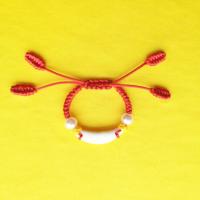 野生花椒树磨牙棒婴儿买一送2宝宝手工制作藏獒黑狗牙链3至24个月 藏獒黑狗牙辟邪手链 单线