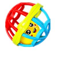 新生婴儿手抓摇铃玩具零到一岁宝宝早教益智可牙咬磨牙幼儿叮当球 绿色叮当球