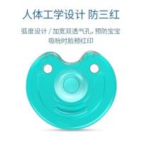 安抚奶嘴断奶安慰奶嘴婴儿硅胶卡通安抚奶嘴新生儿安睡型安抚奶嘴 液体食品级硅胶天然缺口0-12个月