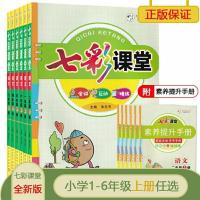 七彩课堂小学一二三四五六年级上下册全解读语文数学英语人教版 2021上册(素质手册) 素质手册任选