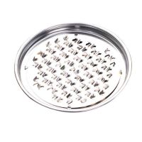 家用大号合金铁密集钉锯齿防火蚊香托盘灭蚊好帮手蚊香支架接灰盘 蚊香盘无盖 3个