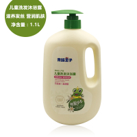 青蛙王子植爱草本儿童洗发沐浴露滋养发丝 营润肌肤 清爽呵护 儿童洗发沐浴露滋润型 300ml
