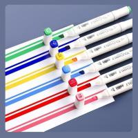 马克笔套装便宜大容量小学生水彩笔1000色双头油性彩色笔 基础入门6色(纸盒装)