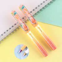 [3支装]烂笔头757钢笔学生用换墨囊吸墨两用正姿练字特细钢笔 橙色莫吉托 一支笔(无墨囊)